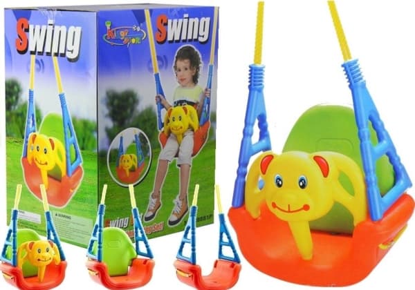 Lean Sports swing Komfortabel huske 3-i-1 Justerbar TEDDY BØTT 6m +
