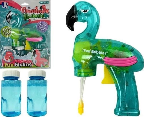 Lean Sport Tvål bubbelpistol flamingo blå
