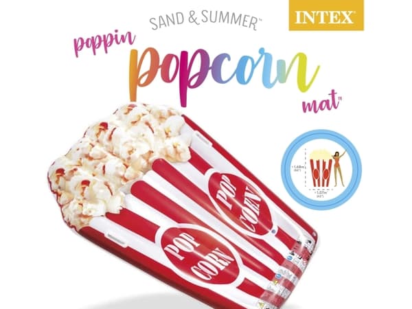BADELEKE INTEX POPCORN MADRASS 1,78M X 1,24M