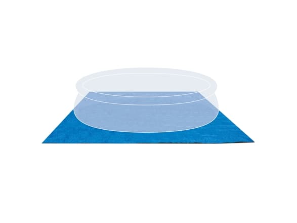 BASSENGTILBEHØR INTEX POOL BASSENGUNDERLAG 472 CM