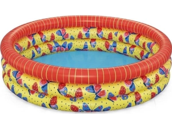 Bestway Bestway 51202 oppblåsbare bassengsommerfugler 1,68 m x 38 cm