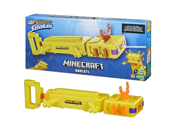 Hasbro Axolotl, Soaker-vesipyssy, Oranssi, Valkoinen, Keltainen, 8 vuosi/vuosia, 1 kpl