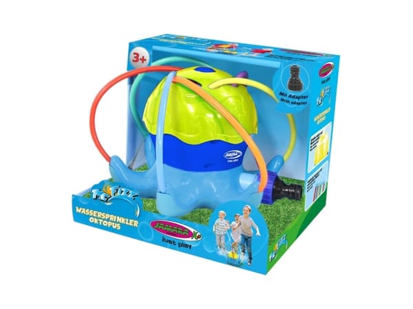 Jamara Mc Fizz Oktopus, Rund, 3 År, Blå, Gul