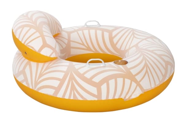 Bestway 43643 / 23, Oransje, Hvit, Flyterør, Mønster, Gutt/Jente, 90 kg, 1 person(er)