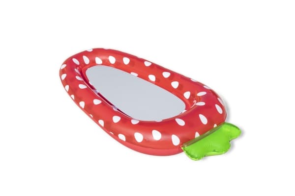 Puhallettava patja, jossa on ristikko Strawberry 178 x 103 cm Bestway 43644