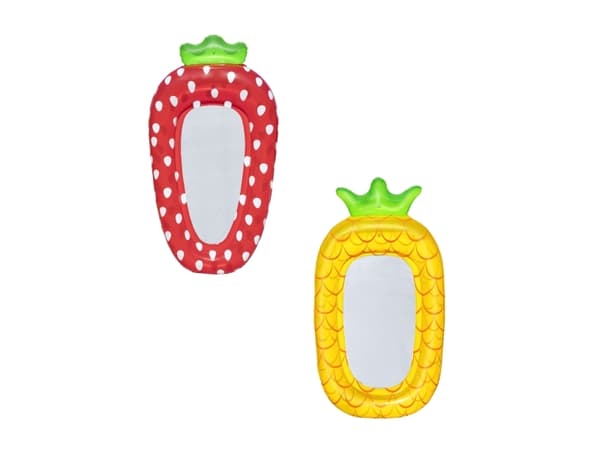 Puhallettava patja, jossa on ristikko Strawberry 178 x 103 cm Bestway 43644