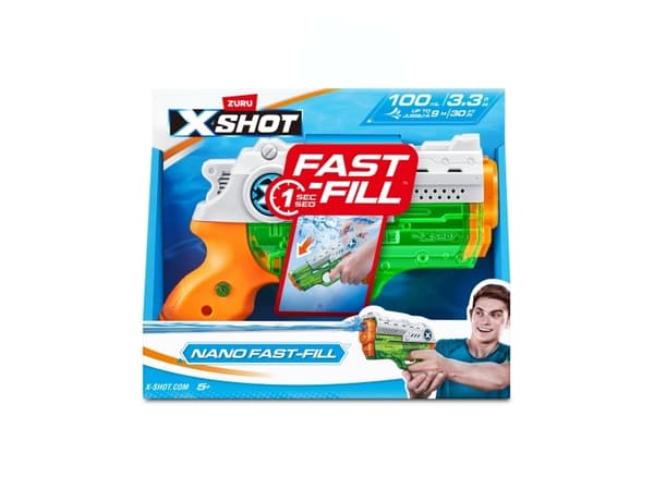 XSHOT 56333, Pistol, Flerfarget, 5 år, 1 stykker