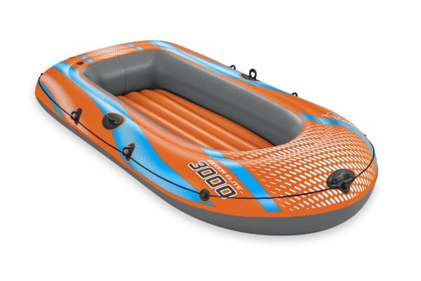 Bestway 61143 / 23, Rafting (elv), Rafting gummibåt, Grå, Oransje, 3 person(er), 200 kg, ISO 6185