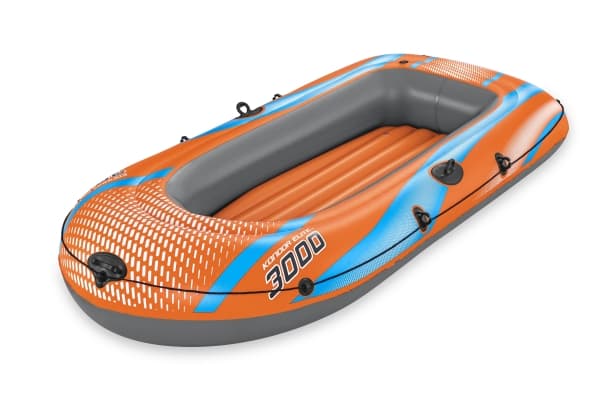Bestway 61143 / 23, Rafting (elv), Rafting gummibåt, Grå, Oransje, 3 person(er), 200 kg, ISO 6185