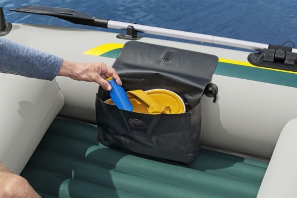Bestway 65157 / 23, Rafting (elv), Rafting gummibåt, Grå, 4 person(er), 500 kg, 2200 W