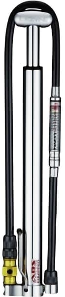 Lezyne Micro Floor Drive HPG, Golvluftpump, Svart, Silver, T-grepp, 11 Bar, Gjuten aluminium, Rostfritt stål, 194 g