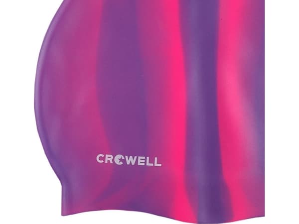Crowell Silikon badehette Crowell Multi Flame lilla-rosa col.05