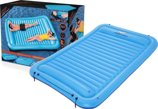 Bestway 43542, Blå, Flytemadrass, Monokromatisk, Mann/kvinne, 360 kg, 4 person(er)