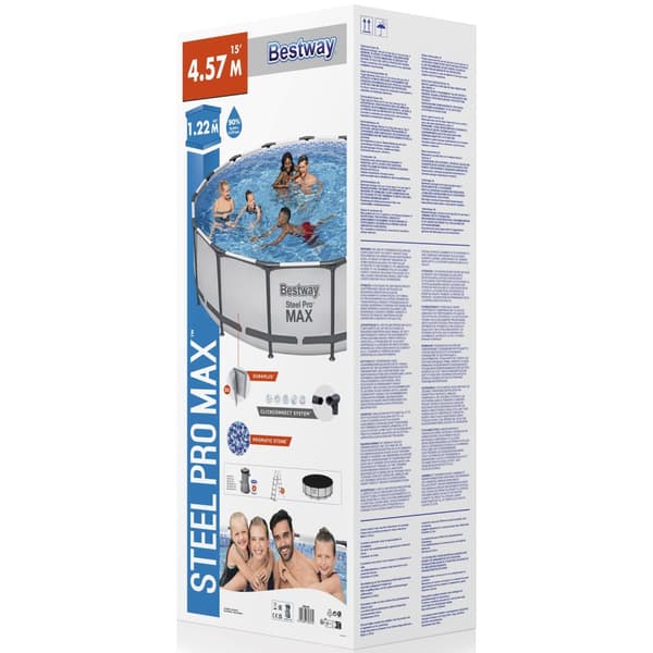 Bestway Steel Pro Max Pool 4,57 x 1,22m ClickConnect