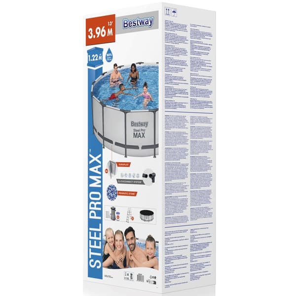 Bestway Steel Pro Max Pool 3,96 x 1,22m ClickConnect