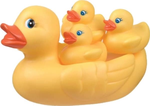 PLAYGRO Badleksak Anka familj, 0187479