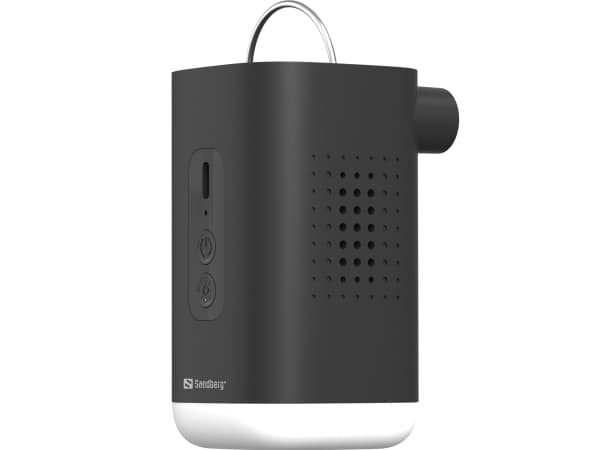Sandberg Mini ilmapumppu lyhty, Universel, 0,04 bar, 200 l/min, Lajittelu, USB Type-C, Paristo