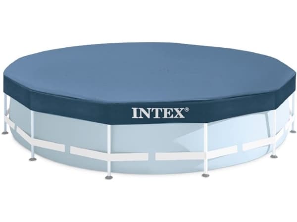 Intex 28032, Basseng på bakken, Rund, Blå, PVC, Polyethylen, 4,57 m, 4570 mm