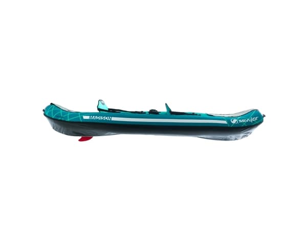 Sevylor Madison, elvekajakk, 2 person(er), 200 kg, svart, turkis, 2 seter, 93 mm