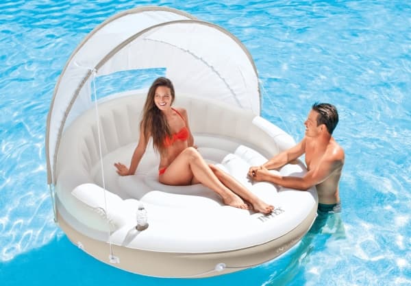 Intex 58292, Beige, Hvid, Flydende ø, 199 cm, 1500 mm, 17,8 kg, 171,4 mm, 17,8 kg, 171,4 mm