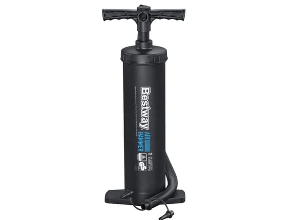 Bestway 62030, Golvluftpump, uppblåsbar, svart, 3,5 l/cykel, 480 mm, 935 g