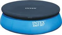 Intex 28022, Dekke, Basseng på bakken, Rund, Blå, PVC, Polyethylen, 3,66 m