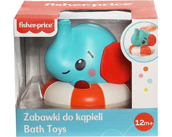 Fisher-Price Bath Toy Bubble Elephant CFGMBT016B