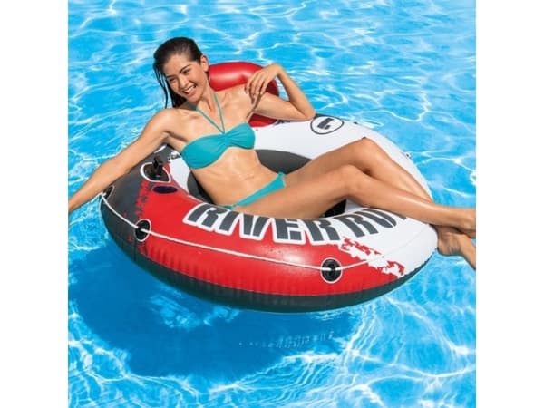 Intex 56825EU, Harmaa, Punainen, Valkoinen, Vinyyli, 135 cm