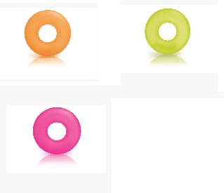 Intex 59262, Badring, Pojke/flicka, Vinyl, Blandade färger