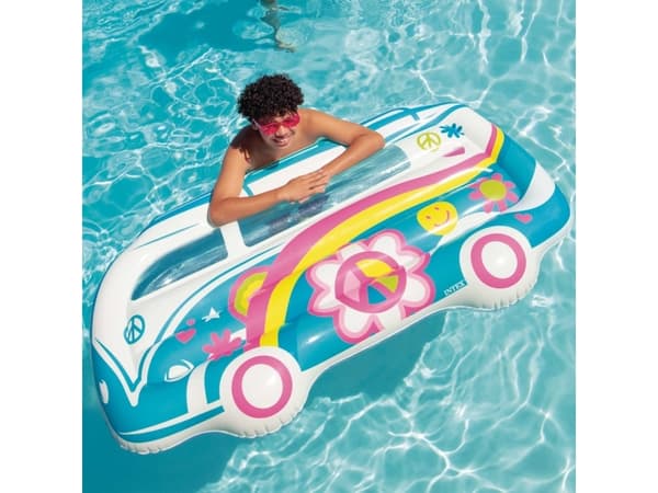 Intex 58728EU, Multifärg, Badmadrass, Bild, Vinyl, 9 År, Pojke/flicka