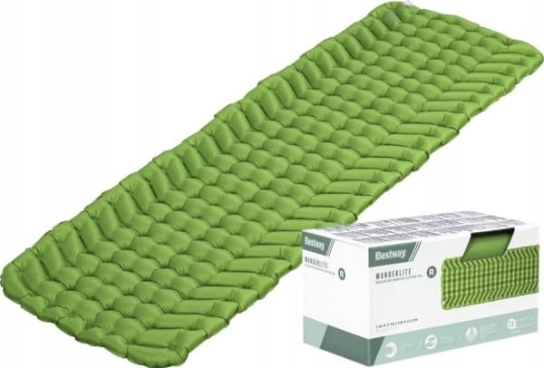 Ilmatäytteinen patja Bestway 69615, vihreä, 188 cm x 58 cm