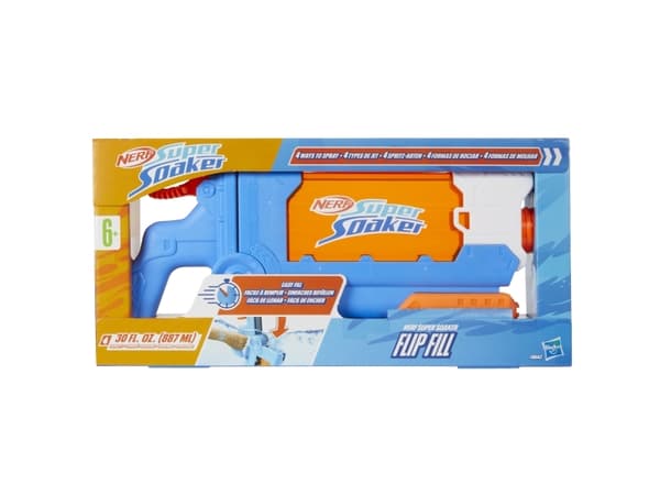 Nerf Super Soaker Flip Fill, Leksaksblaster, 6 År