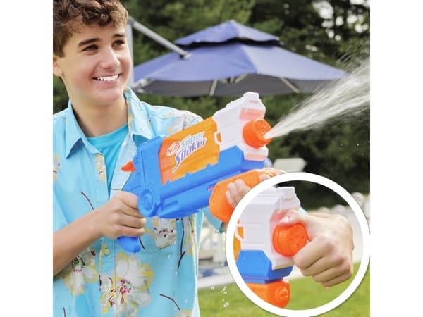Nerf Super Soaker Flip Fill, Leksaksblaster, 6 År