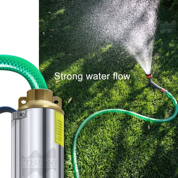 Syväkaivopumppu, 750 watin teho, sisäänrakennettu ohjain, 48V 60V, 750W