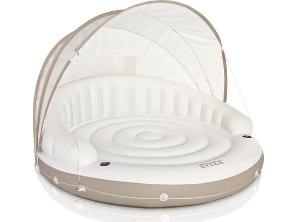 Intex 58292, Beige, Hvit, Flytende Øy, Monokromatisk, Vinyl, 200 kg, 199 cm