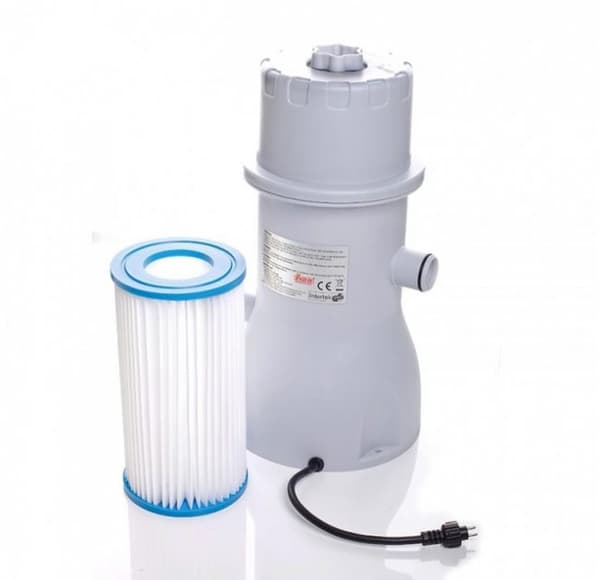 Jilong 450 x 90 cm uppblåsbar pool med pump - komplett set