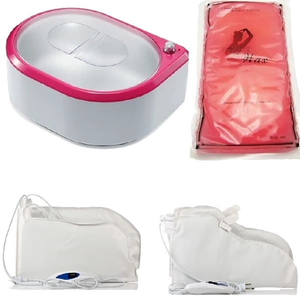 Vahalämmitin, Lämmitettävät sähköiset tossut, Jatkuva kosteuttava hoito, Punainen One set Red Pink
