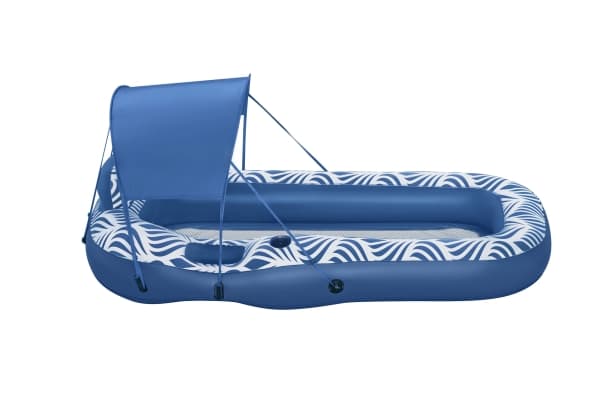 Bestway 43732, Blå, Hvid, Badedyr, Mønster, PVC, Polyester, Mand/kvinde, 100 kg