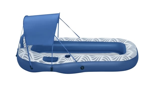 Bestway 43732, Blå, Hvid, Badedyr, Mønster, PVC, Polyester, Mand/kvinde, 100 kg
