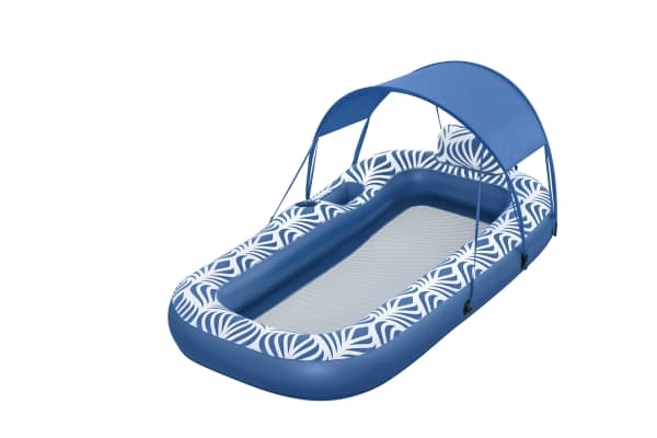 BESTWAY mesh bunnmadrass med baldakin