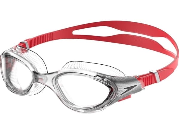 Speedo Biofuse 2.0, Unisex, En Størrelse, Hvit, Gjennomsiktig, Rød, Silikon