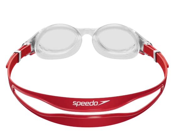 Speedo Biofuse 2.0, Unisex, En Størrelse, Hvit, Gjennomsiktig, Rød, Silikon
