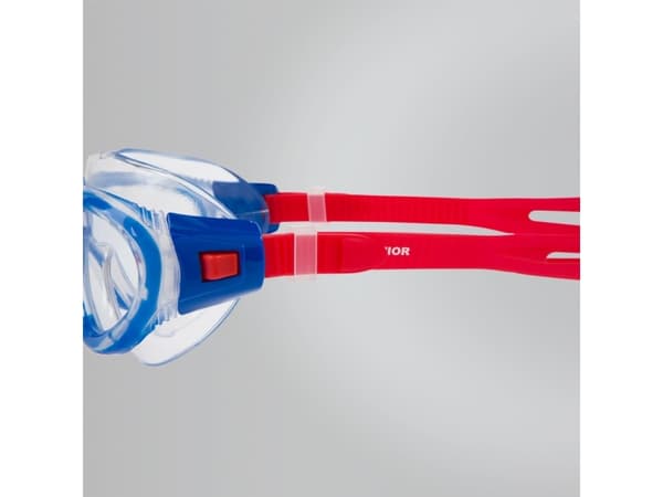 Speedo 801213C811, Unisex, En Størrelse, Blå, Gjennomsiktig, Rød, Junior