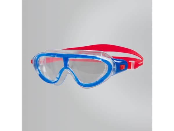 Speedo 801213C811, Unisex, En Størrelse, Blå, Gjennomsiktig, Rød, Junior