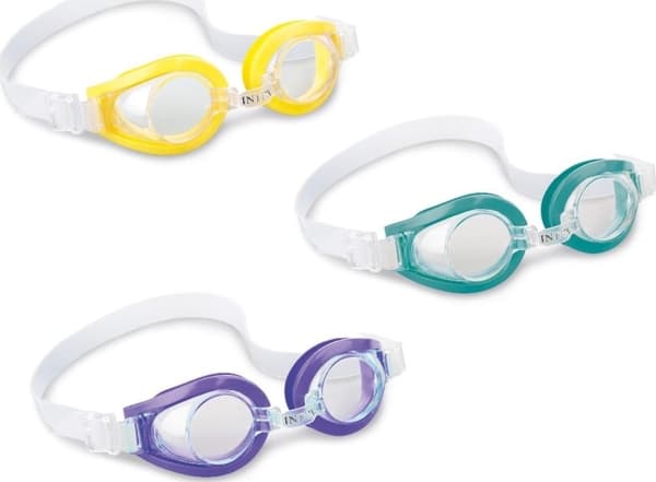 Intex 55602, Unisex, En Størrelse, Assorterte farger, Silikon, Gjennomsiktig, Hvit