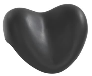 Wenko Avslappnande kudde för badet, sort HEART, WENKO