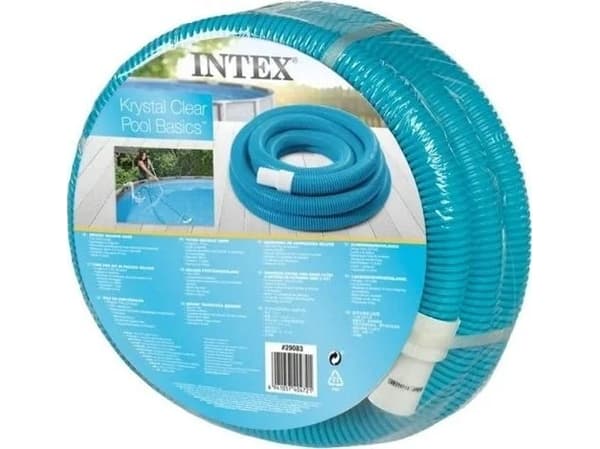 Intex 29083, Filterslange, Blå, Plast, Basseng på bakken, Oppblåsbart basseng, Rund, 3,8 cm
