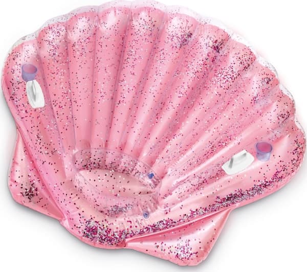 Intex 57257, Rosa, Badmadrass, Monokromatiskt, Vinyl, Kvinna, 1650 mm