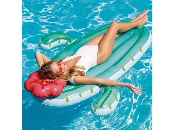 Intex 58793EU, Flerfarget, Flytende madrass, Bilde, Vinyl, Hann/kvinne, 100 kg