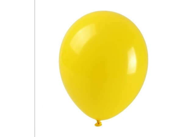 Arpex Pastell gule ballonger 25cm 100 stk